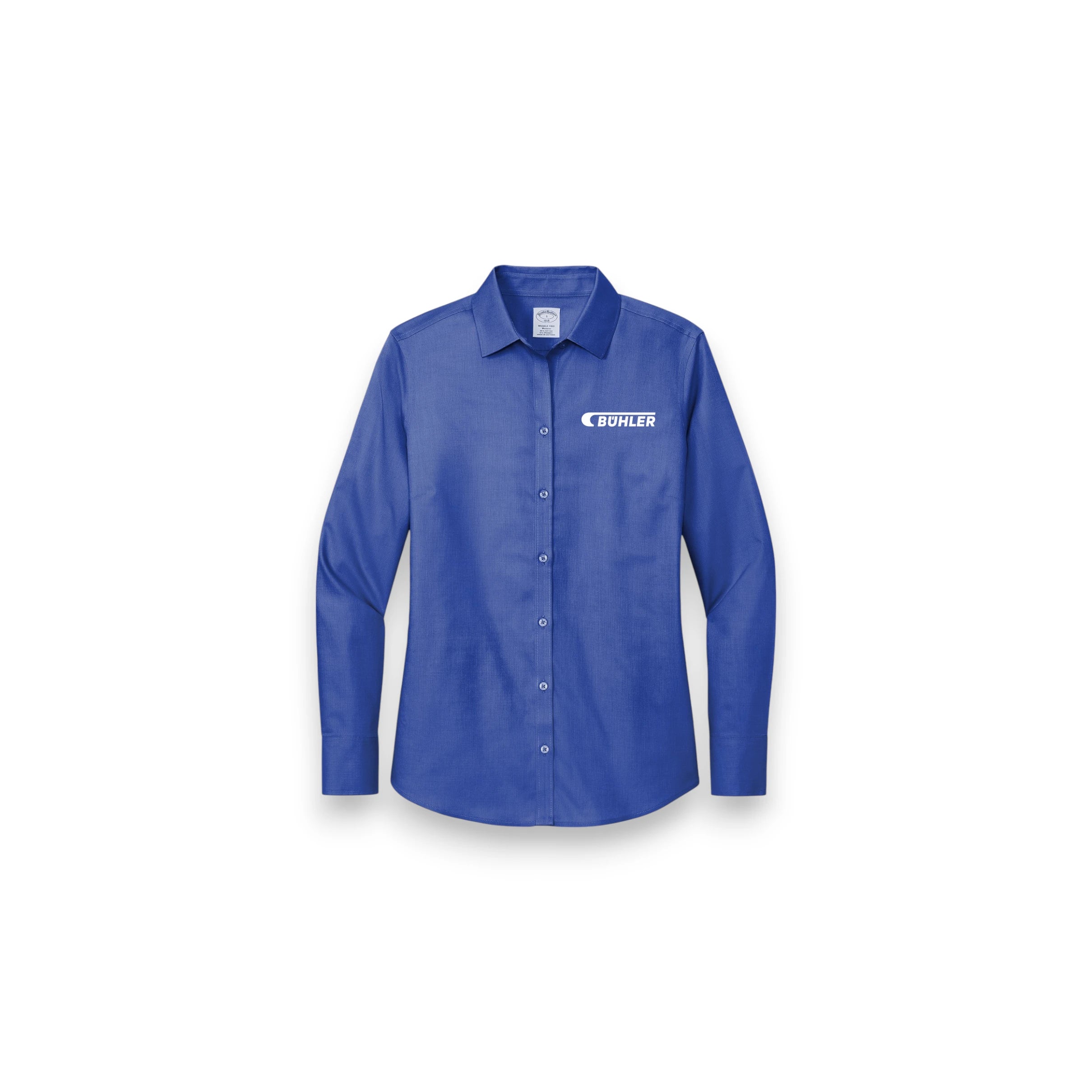 Ladies Wrinkle-Free Stretch Nailhead Shirt
