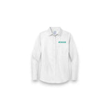Ladies Wrinkle-Free Stretch Nailhead Shirt