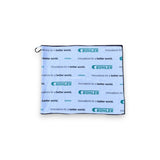 Microfiber Waffle Caddy Towel w/ Black Carabiner Clip