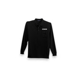 Men's Long Sleeve Silk Touch Polo with Pocket