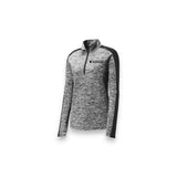 Ladies Electric Heather 1/4 Zip