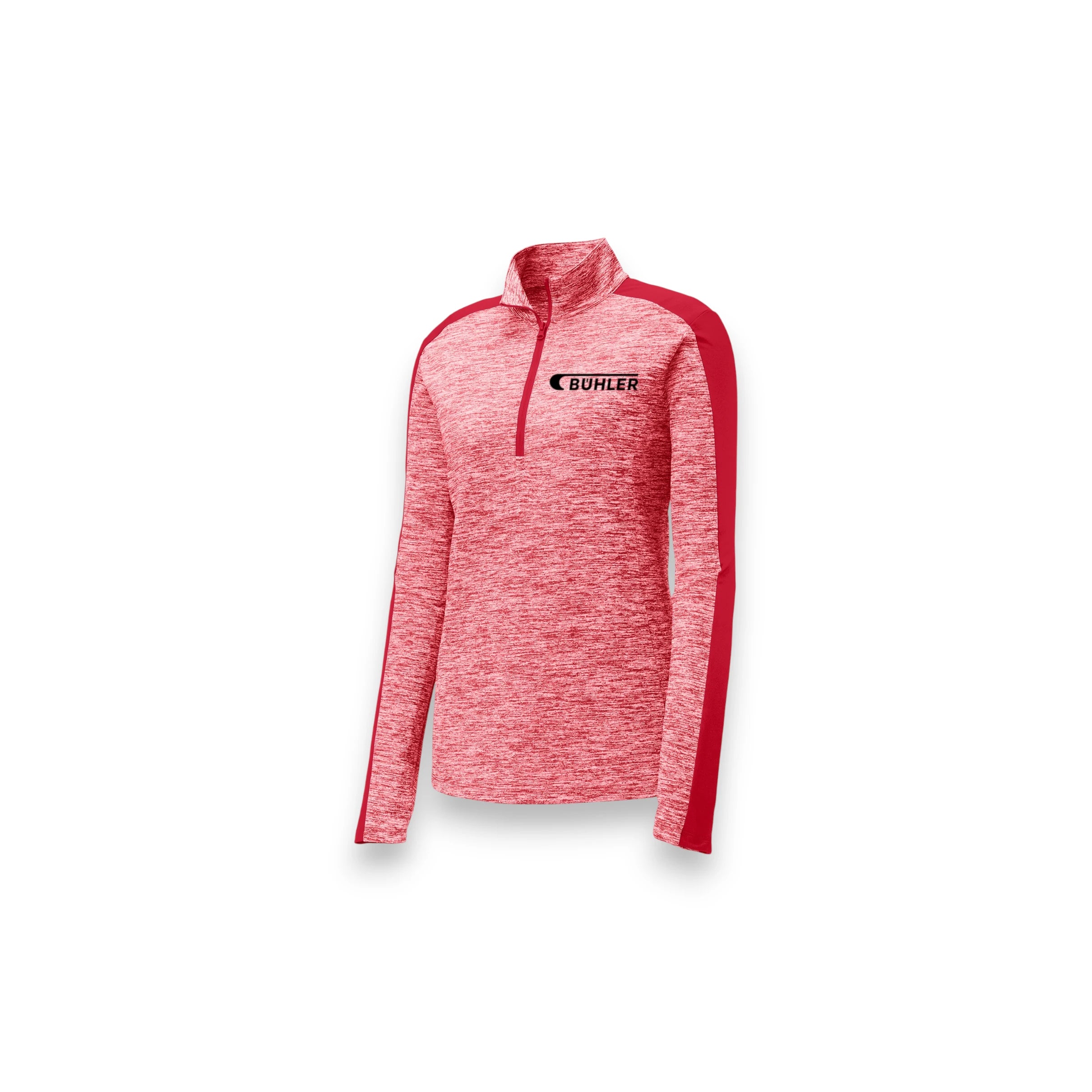 Ladies Electric Heather 1/4 Zip