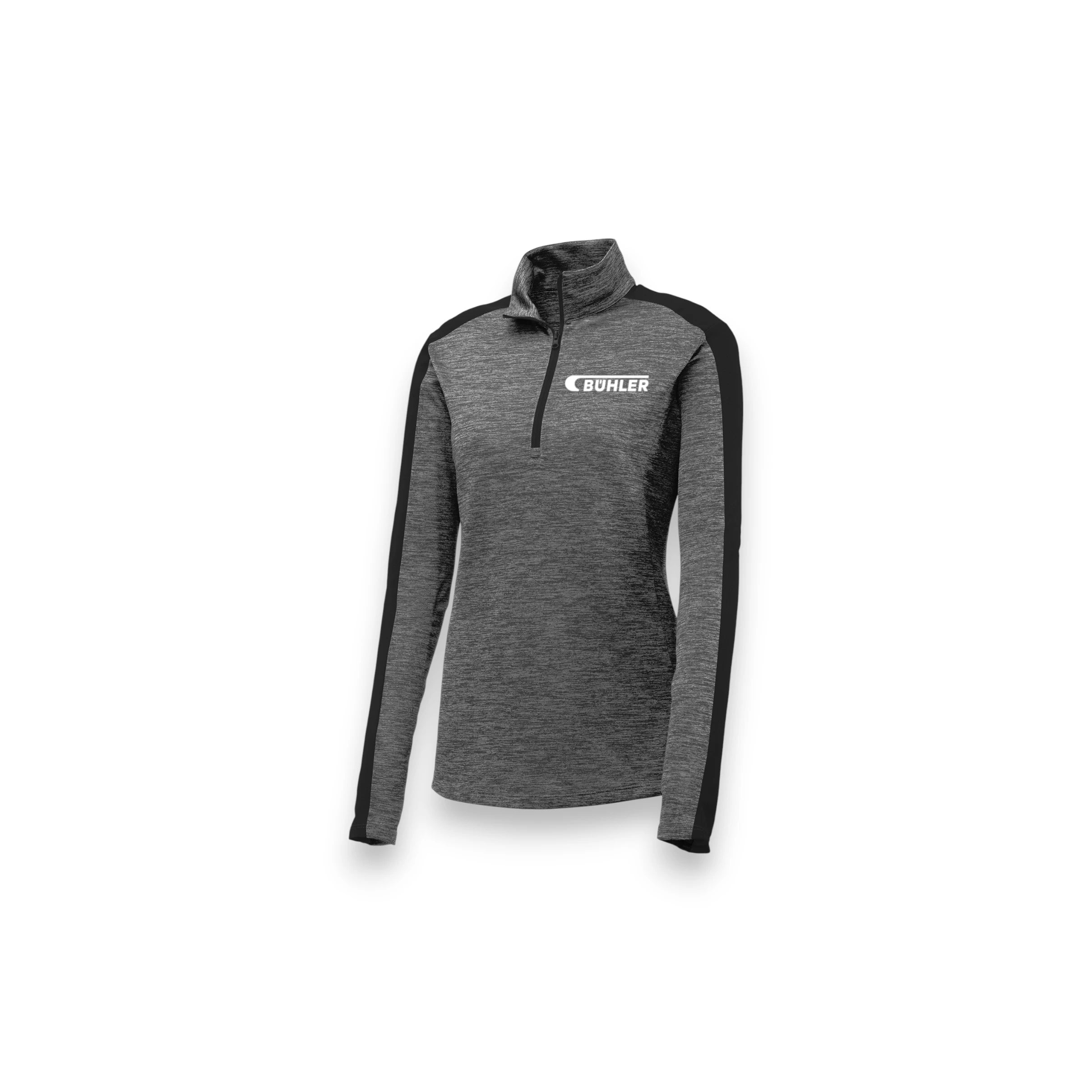 Ladies Electric Heather 1/4 Zip
