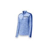 Ladies Electric Heather 1/4 Zip