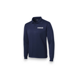 Men's Long Sleeve Micropique Polo